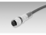 Female-connector-M12,-4-pin,-straight,-A-coded,-2-m