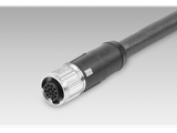 Female-connector-M12,-12-pin,-straight,-shielded,-2-m-cable-(ESG-34JP0200G)